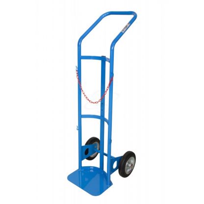 Carrello Portabombola monoposto ruote gomma piena litri 40/50