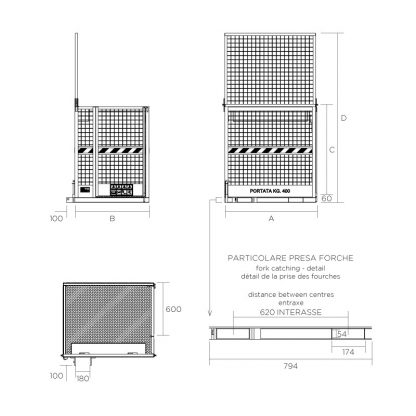 Cestello per Manutenzione Aerea